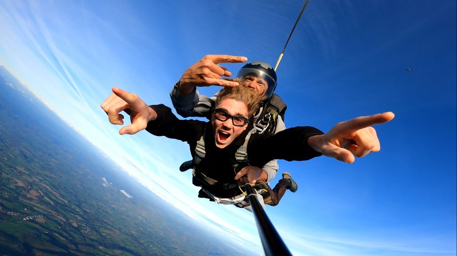 Saut en parachute tandem - Villefranche de Rouergue