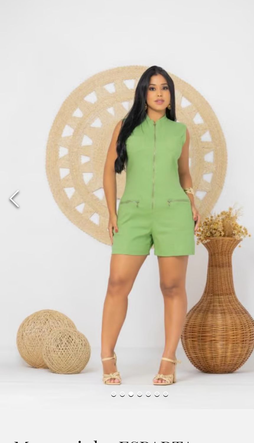 Jump suit Linen Esparta