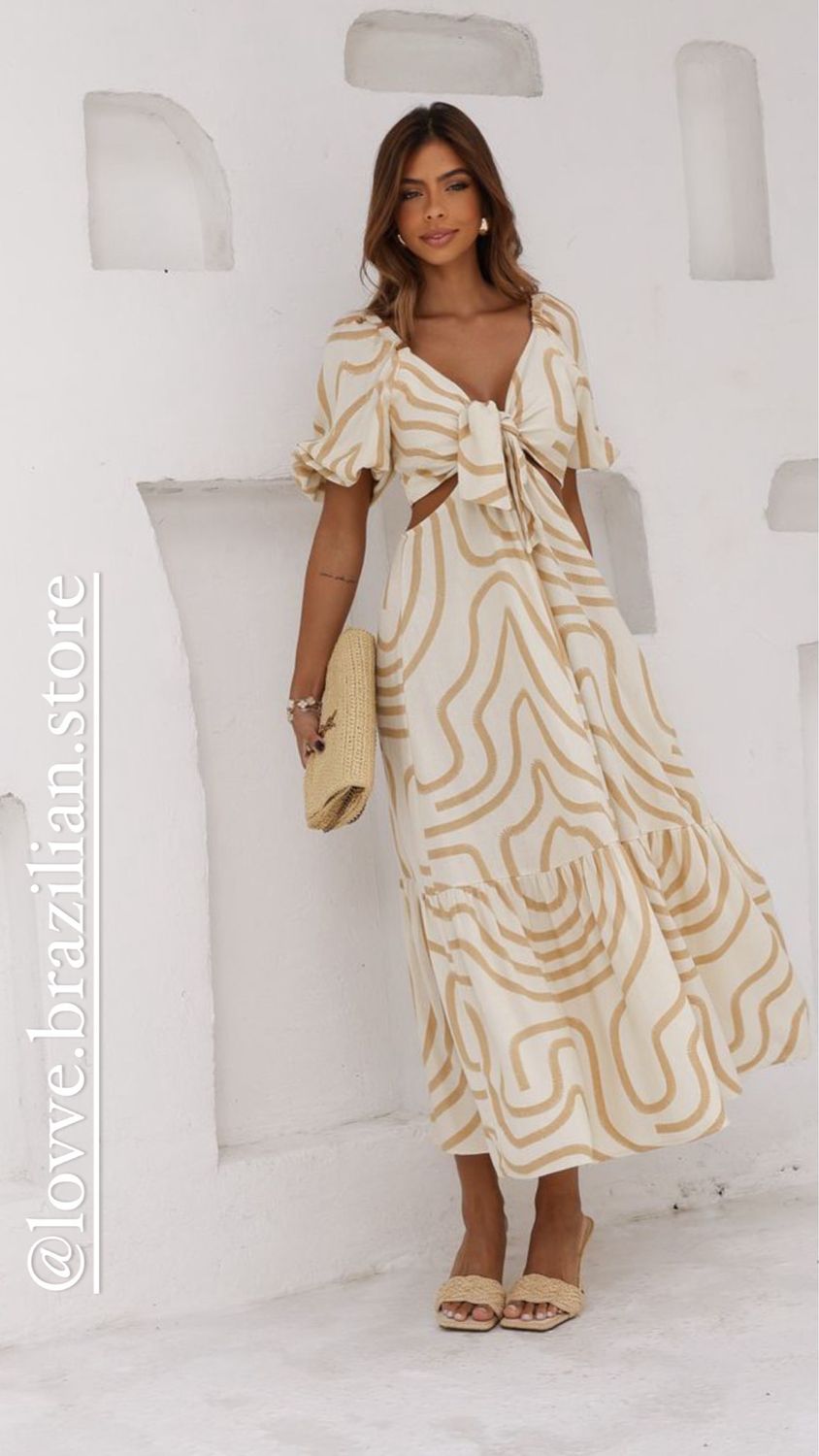 Linen Grecia Dress