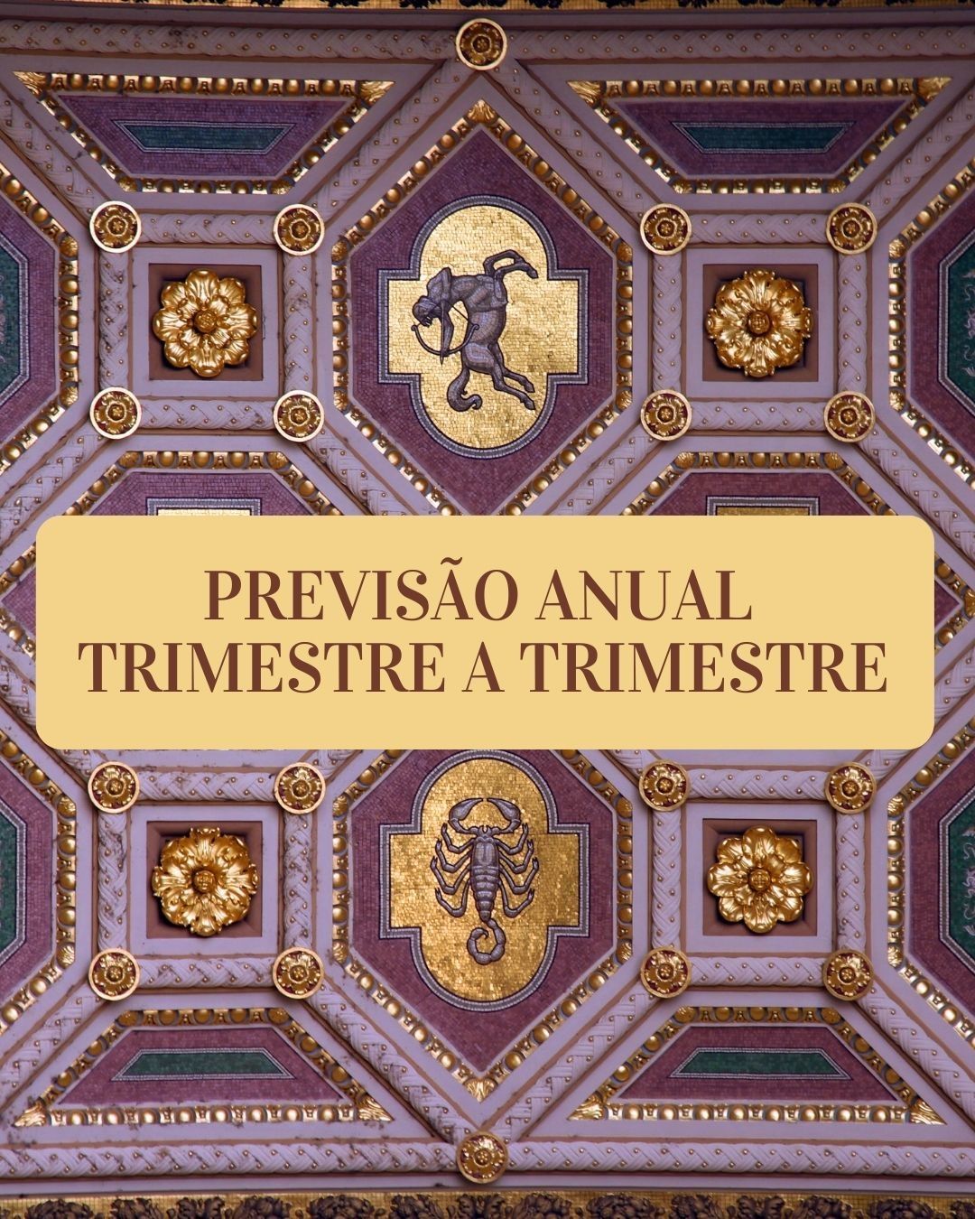 Previsão Anual por trimestre.