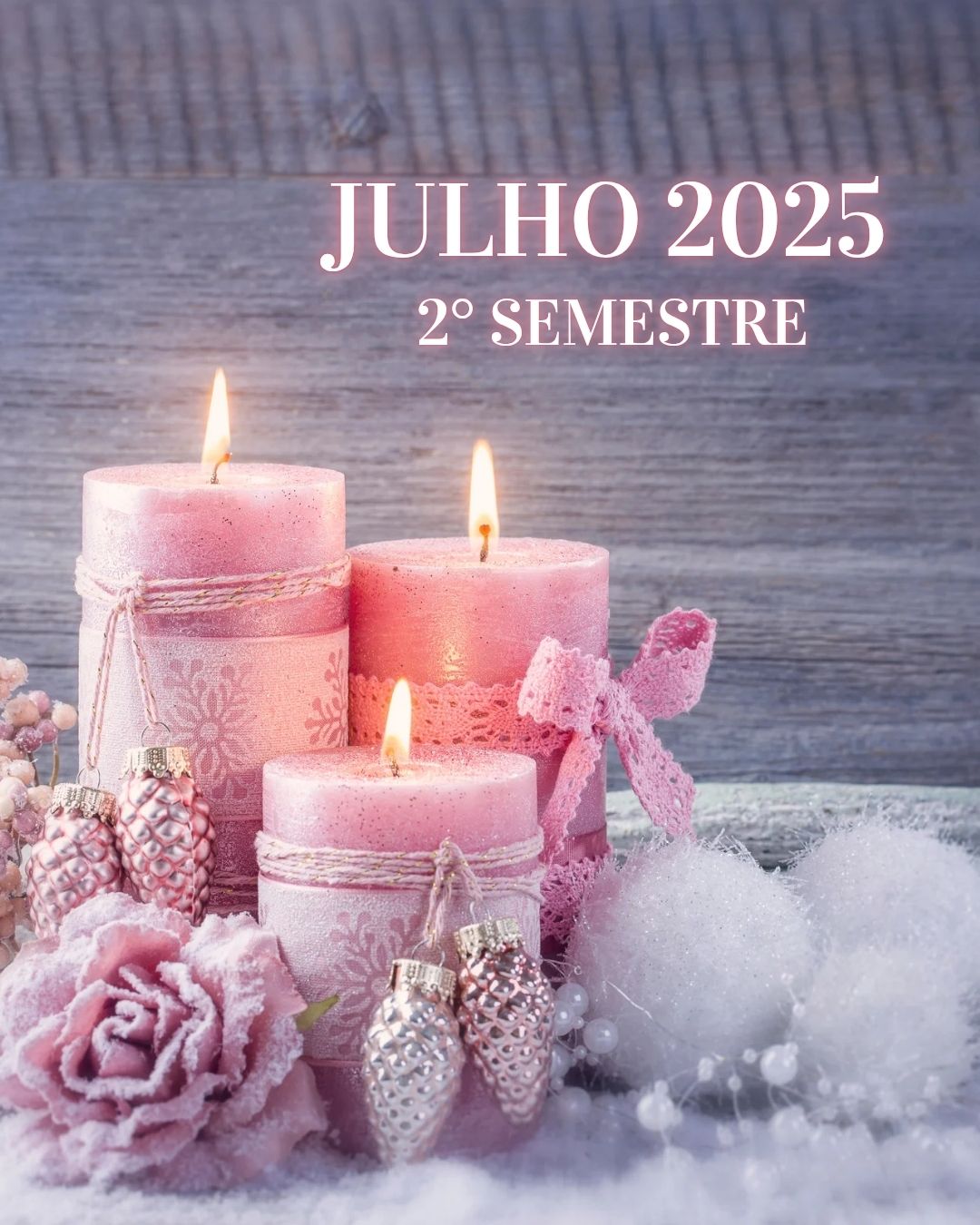 JULHO 2025 + 2° SEMESTRE