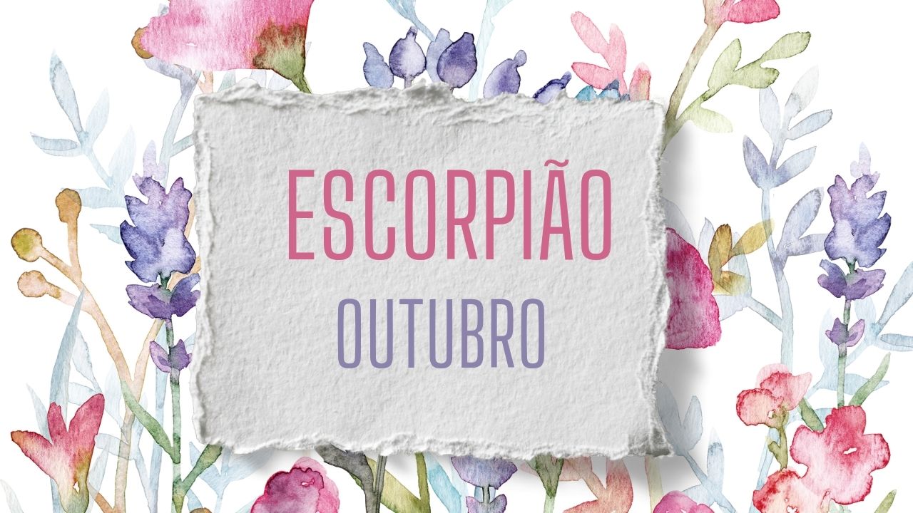 ESCORPIÃO OUTUBRO EXTENSÃO