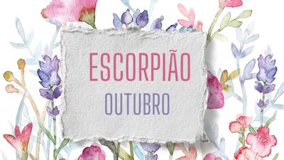 ESCORPIÃO OUTUBRO EXTENSÃO