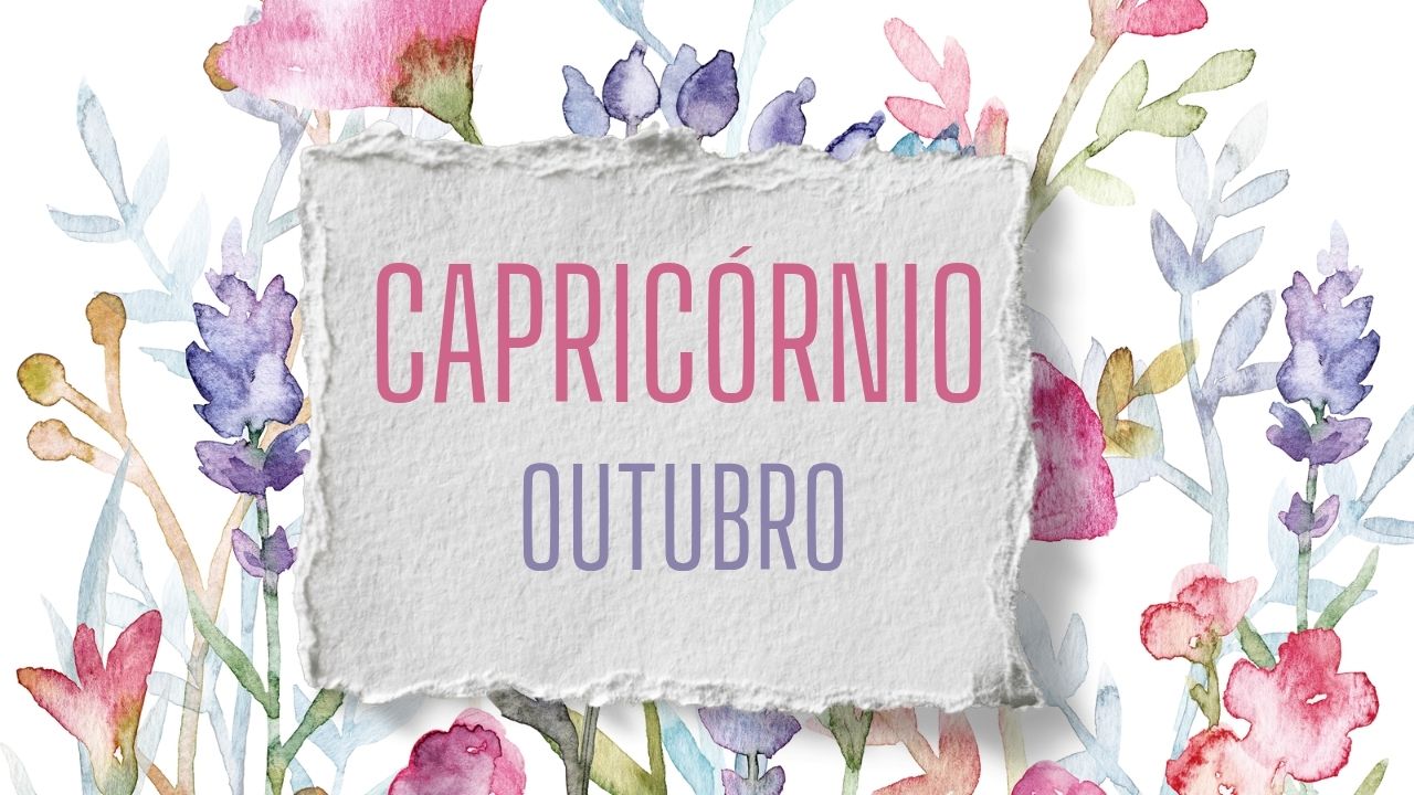 CAPRICÓRNIO OUTUBRO EXTENSÃO