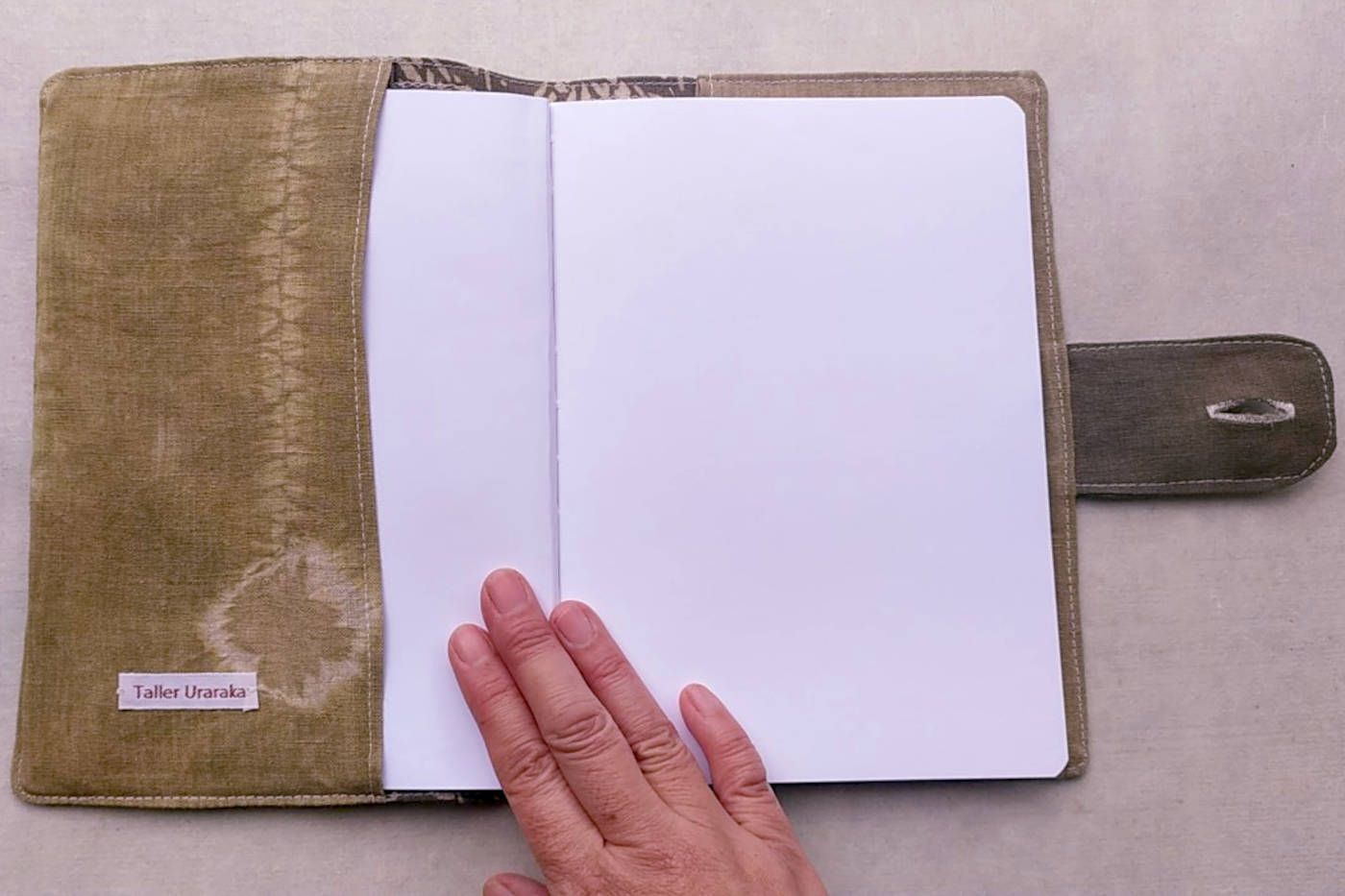Funda de cuaderno &quot;Bosque en tonos pardos #2&quot;