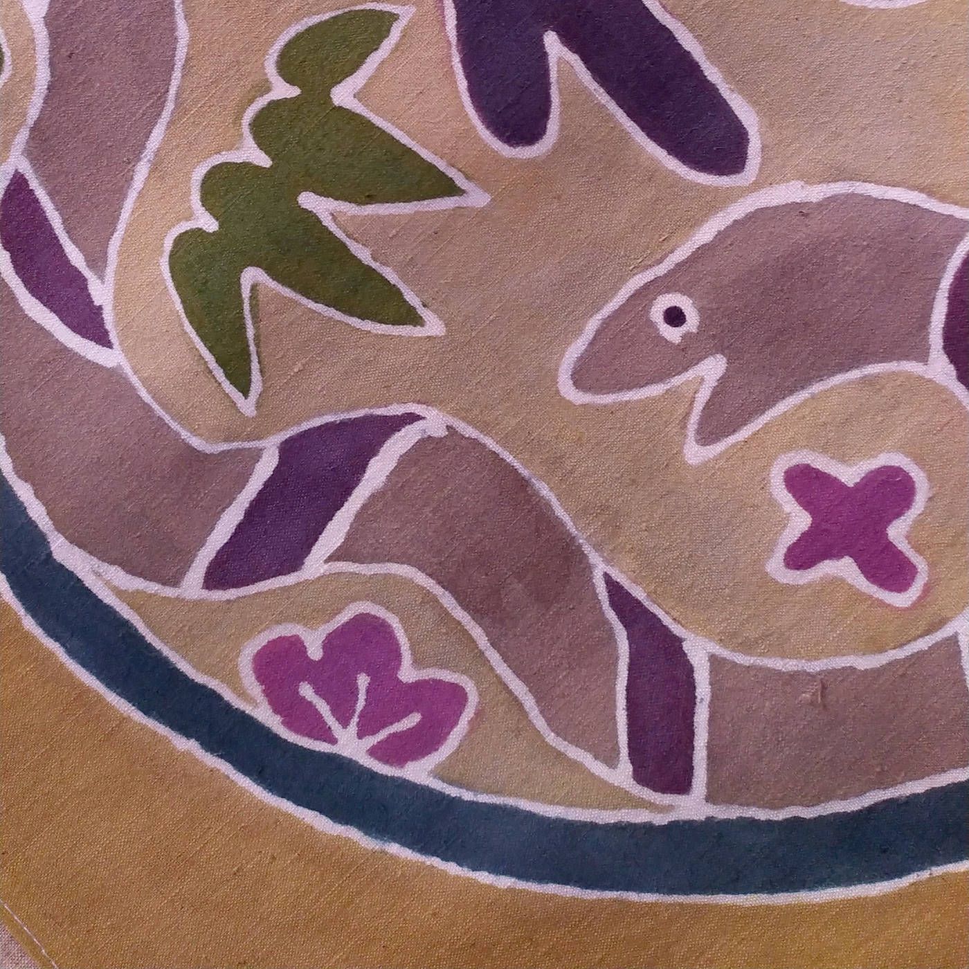 Furoshiki del año de la serpiente