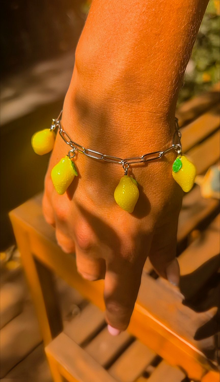 Bracelet citrons