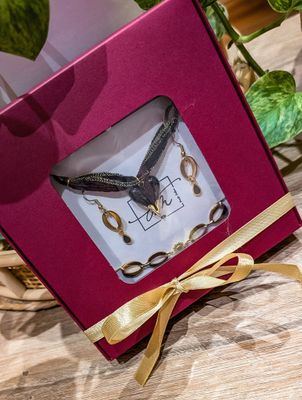 Coffrets Noël -  Parure 3 pièces - noire