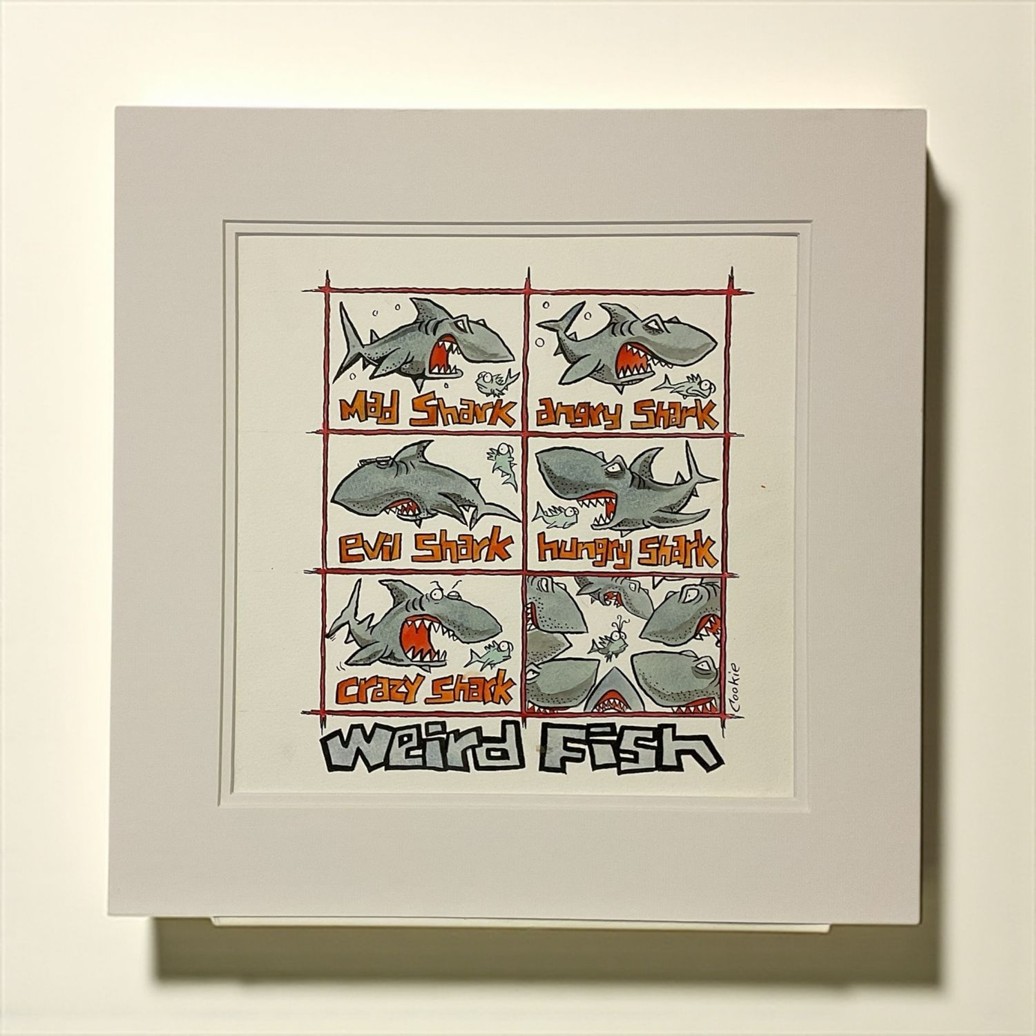 MMI | Wild Shark | Original Artwork - NOT FOR SALE