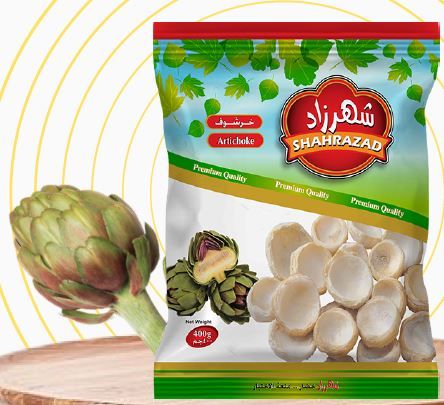 Shahrazad Frozen Artichoke - 400 grams Package