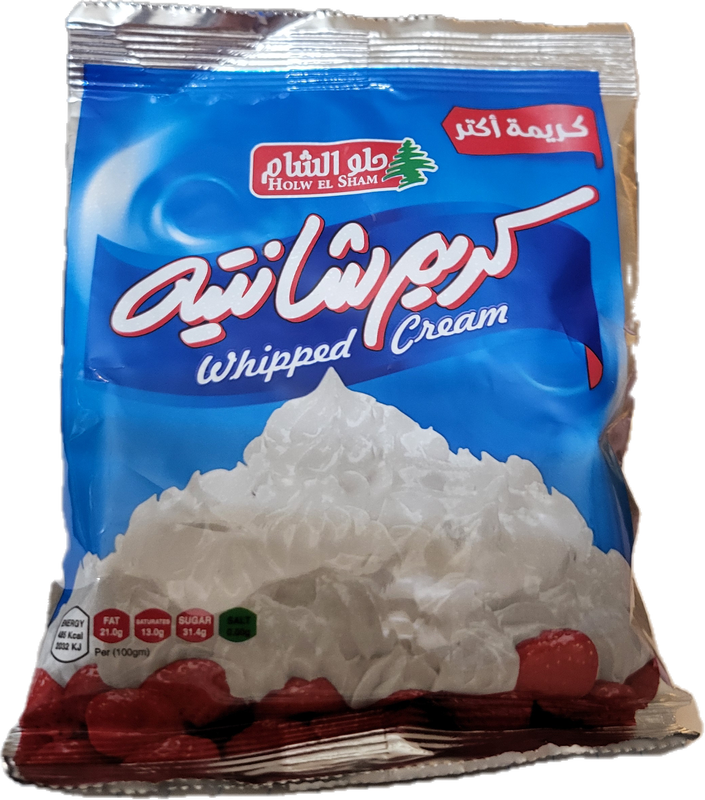 Holw El Sham - Whipped Cream Powder - 45 grams package