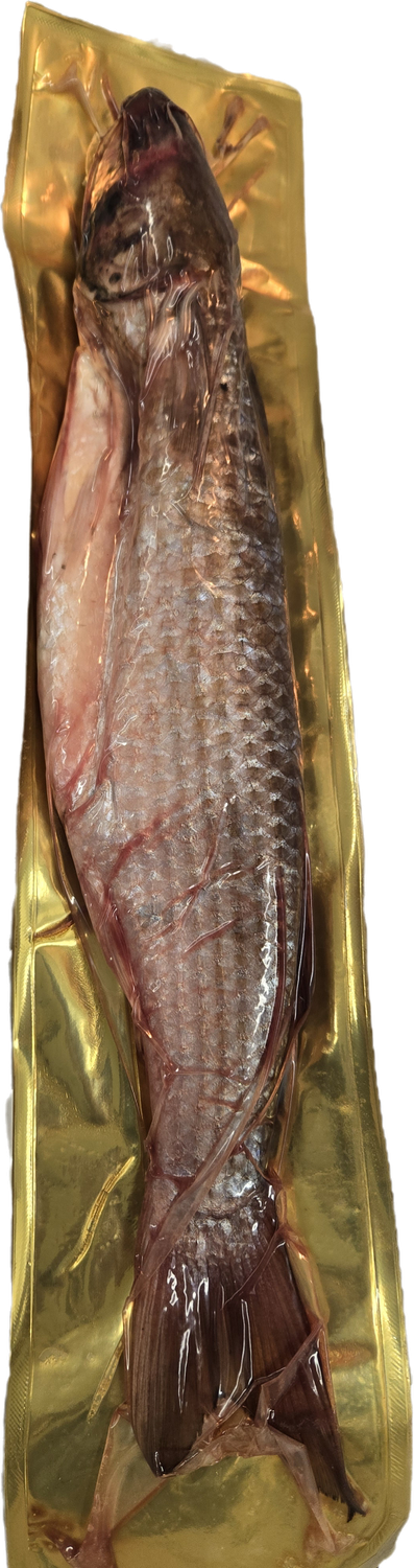 Abo El Seed Frozen Salty Mullet - Whole - Sold by 1 fish pack - weight is about 400 grams