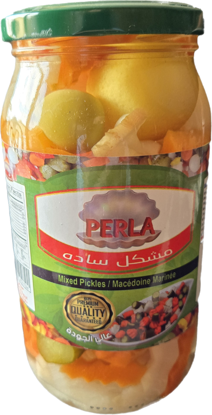 Perla - Mixed Pickles Plain - 1 Kg Jar
