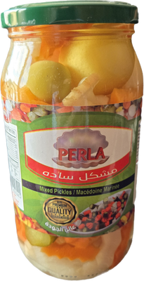 Perla - Mixed Pickles Plain - 1 Kg Jar