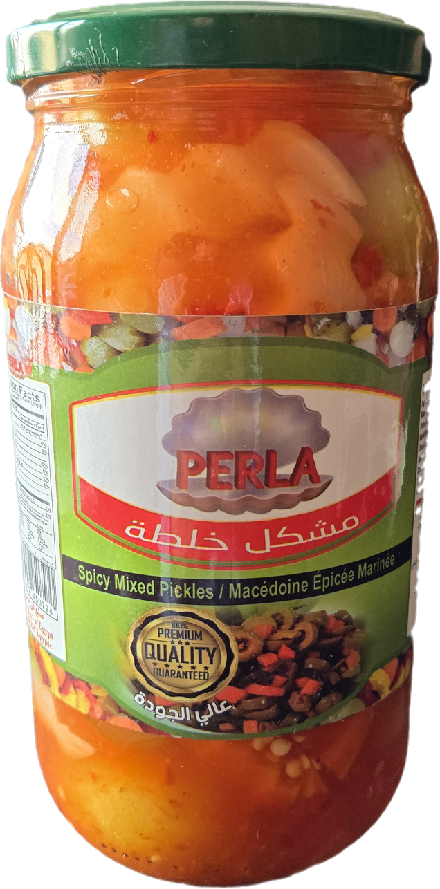 Perla - Mixed Pickles - Spicy - 1 Kg Jar