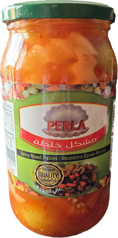 Perla - Mixed Pickles - Spicy - 1 Kg Jar