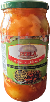 Perla - Mixed Pickles - Spicy - 1 Kg Jar