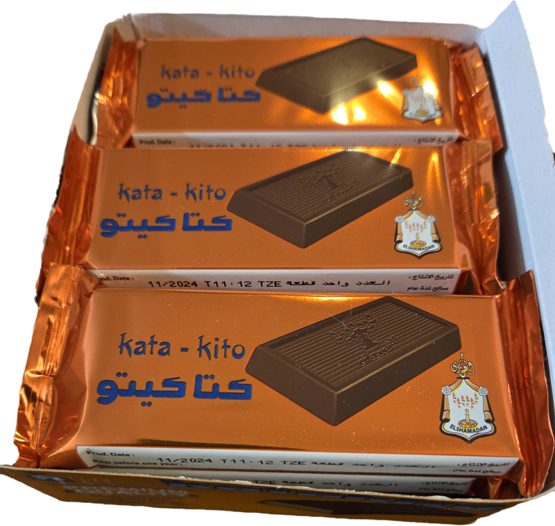 Katakito Chocolate Filled with crisp wafer 12 pcs x35 g