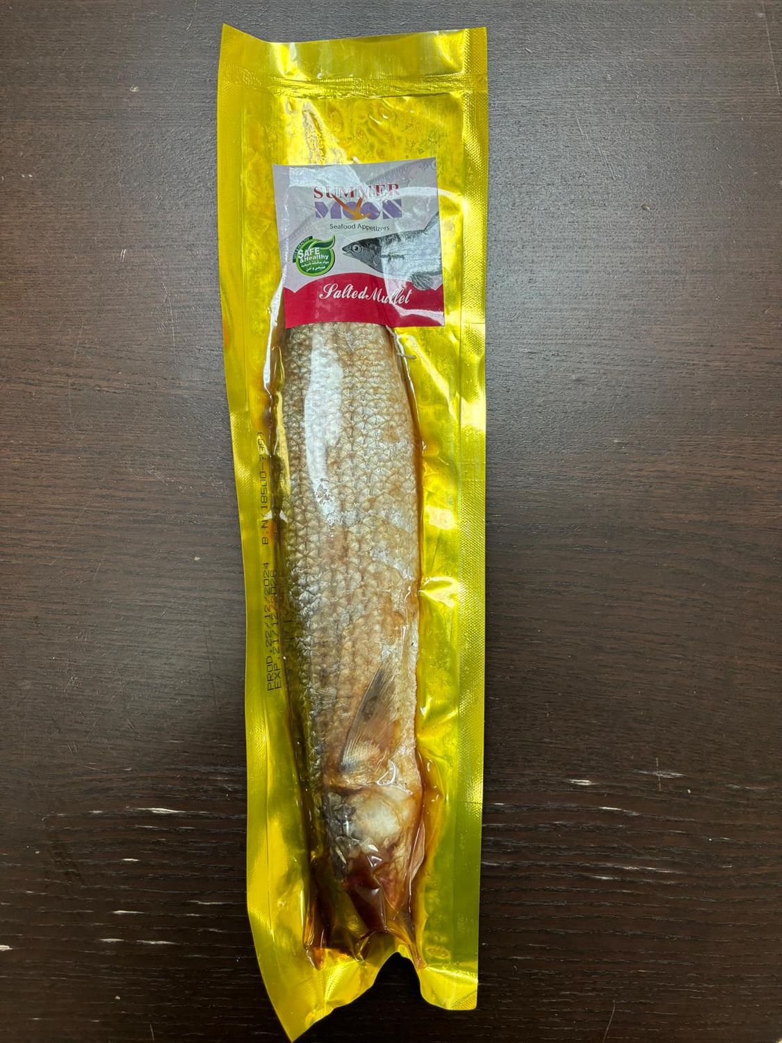 Summer Moon Refrigerated Salted Whole Mullet Fish Pack - Per  Average Weight - $15/350g