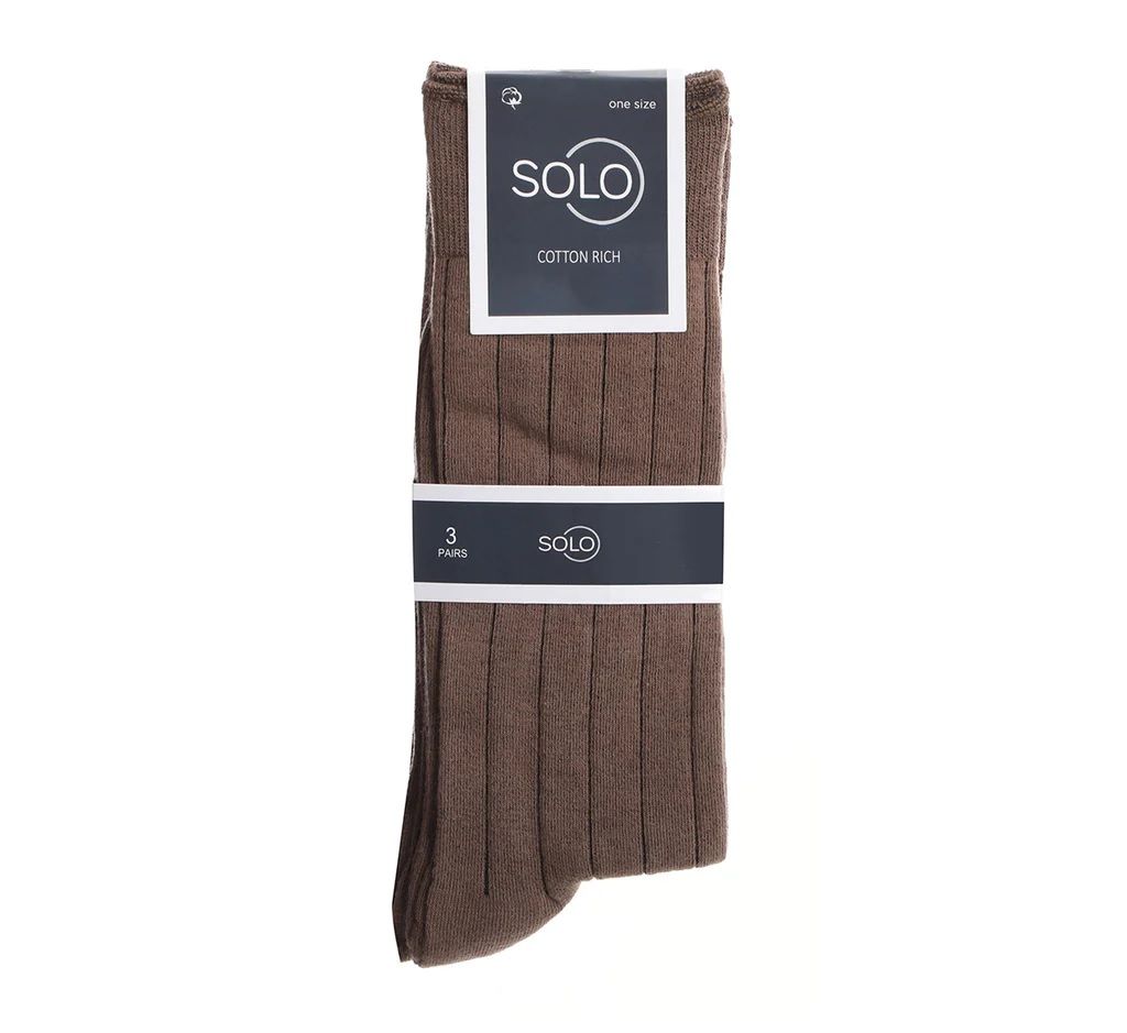 1 Pair Men&#39;s classic socks - SOLO brand