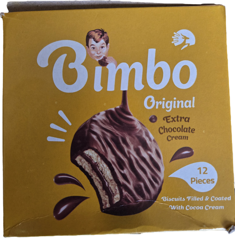Bimbo Chocolate Original Filled &amp; Coated  12 pcs x30 g