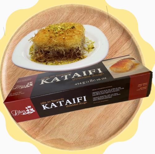 Lilas - Frozen Kunafa - Shredded Dough - 454 grams