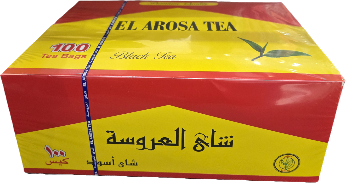 Al Arosa Tea Bags Box - 100 Tea bags