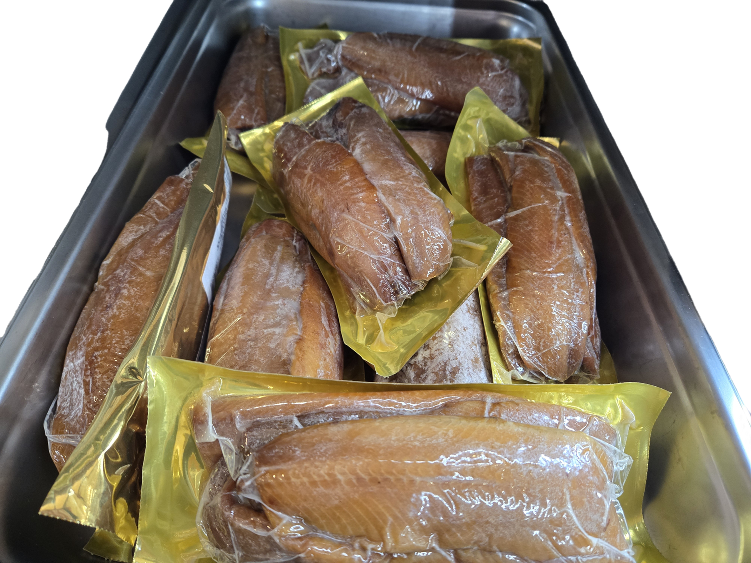 Abo El Seed Frozen Cold Smoked Herring - Fillet - Sold by pack &amp; weight in Kg