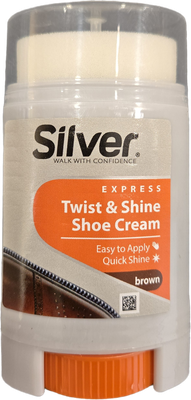 Silver Twist and Shine Shoe Cream - 50ML - KS2008