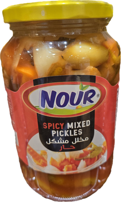 Nour - Mixed Pickles Spicy- 1 Kg Jar