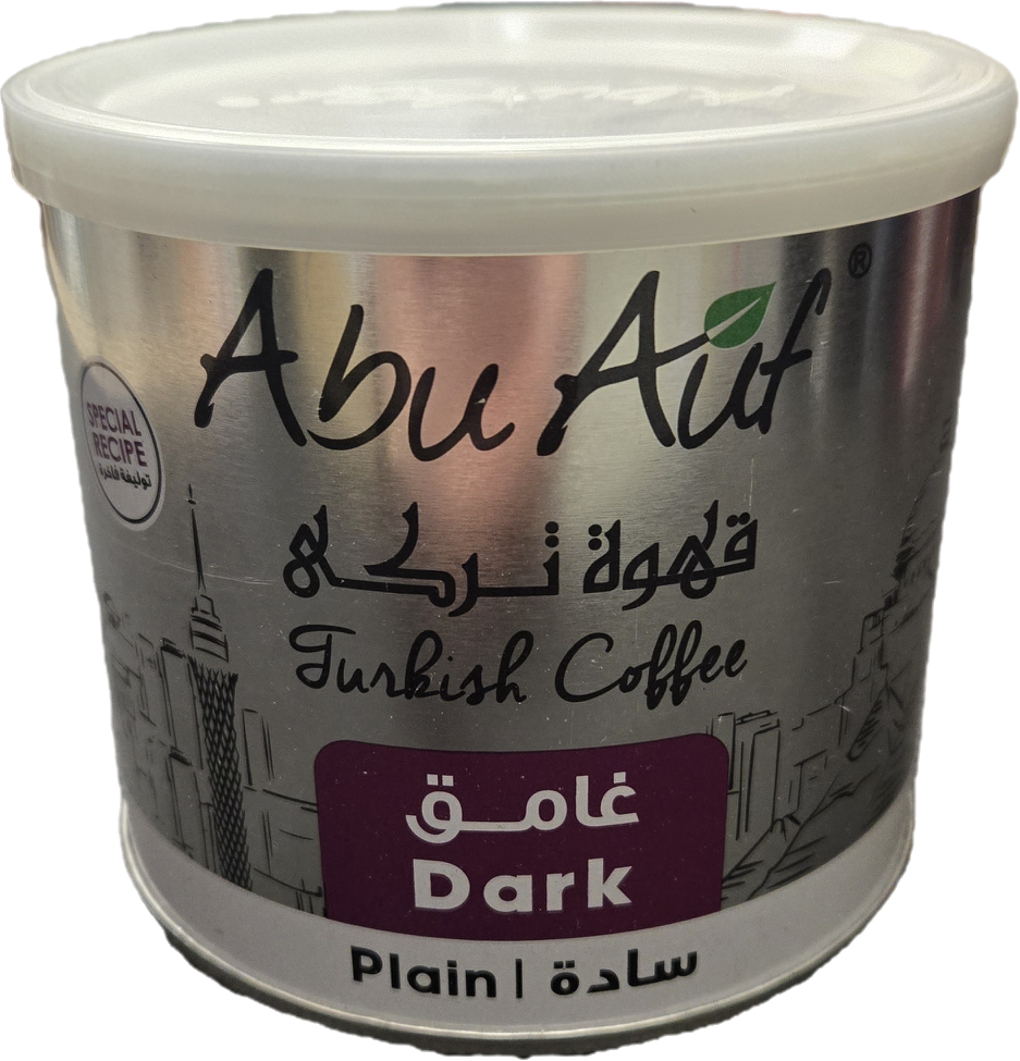 Abu Auf - Dark Roasted Plain Coffee 200g