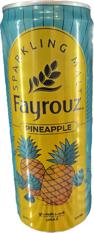 Fayrouz Pineapple Non-alcoholic Malt Drink 330ml