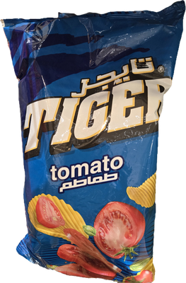 Tiger fried potato chips - Tomato - 200g Package