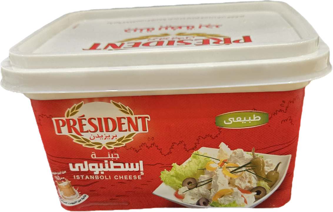 President Istanboli 100% Milk White Cheese 450g package