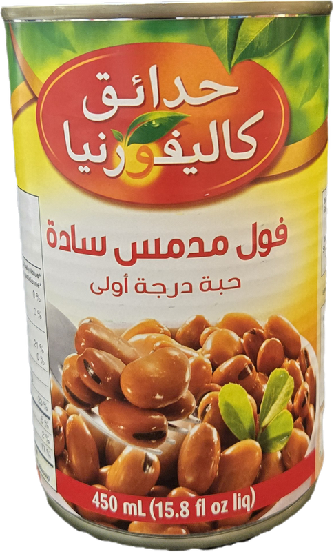 California Garden Canned Fava Beans Plain 450 g​