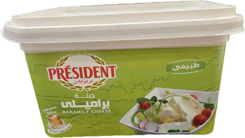 President Baramily 100% Milk White Cheese 450g package