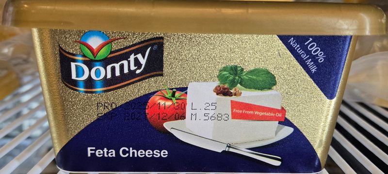 Domty - Feta Creamy Cheese 450g - 100% Milk