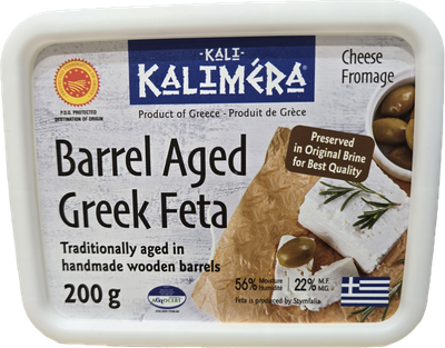Kalimera Greek Barrel Aged Feta Cheese 200g