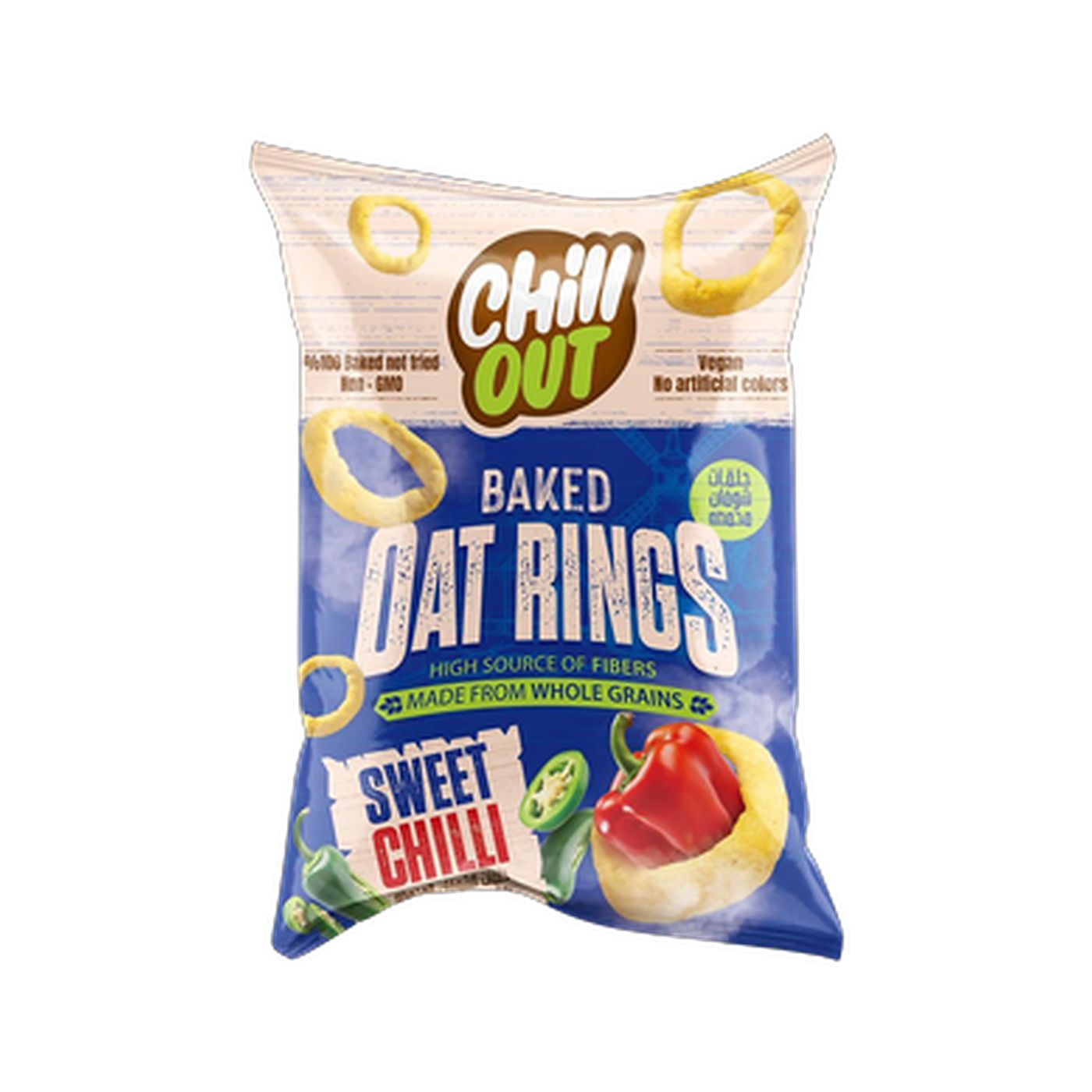 Chill Out Oat  Oven Baked Chips Sweet Chilli 60g