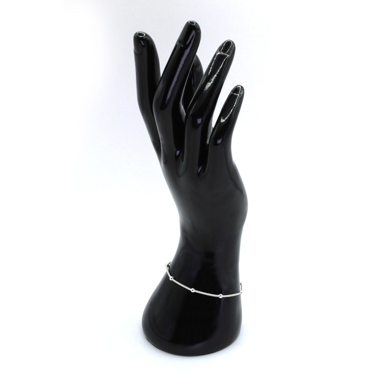Sterling Silver Popcorn Bracelet
