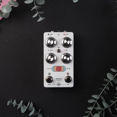 Konstante Videotape White colourway. Textured Matte White Finish. Colored logo.