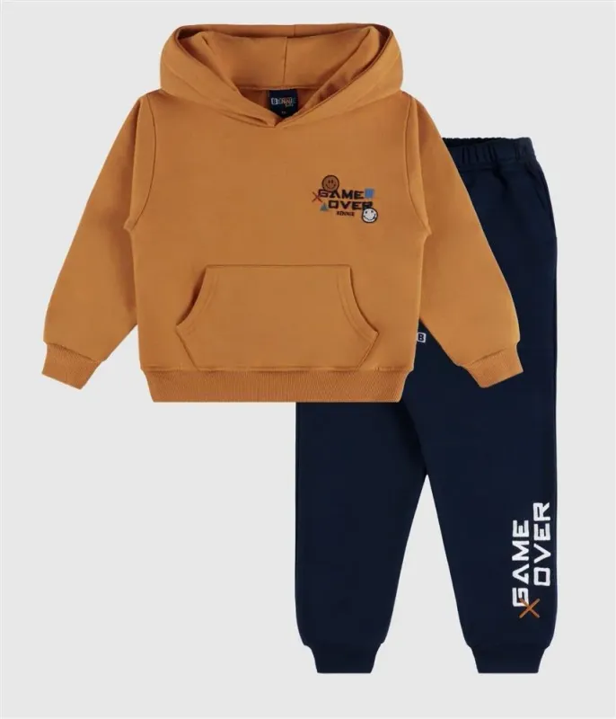 ​Bennie – Conjunto Game Over para Menino | Hoodie e Calça | Outono/Inverno