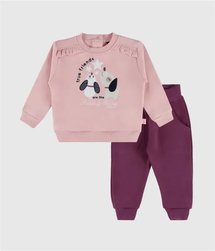 Bennie – Conjunto Shinning Stars para Menina | Sweatshirt e Calça | Outono/Inverno