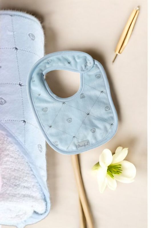 Bath Towel and Bib Set