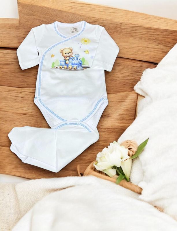 Baby Bodysuit and Leotard – Train. Spring/Summer
