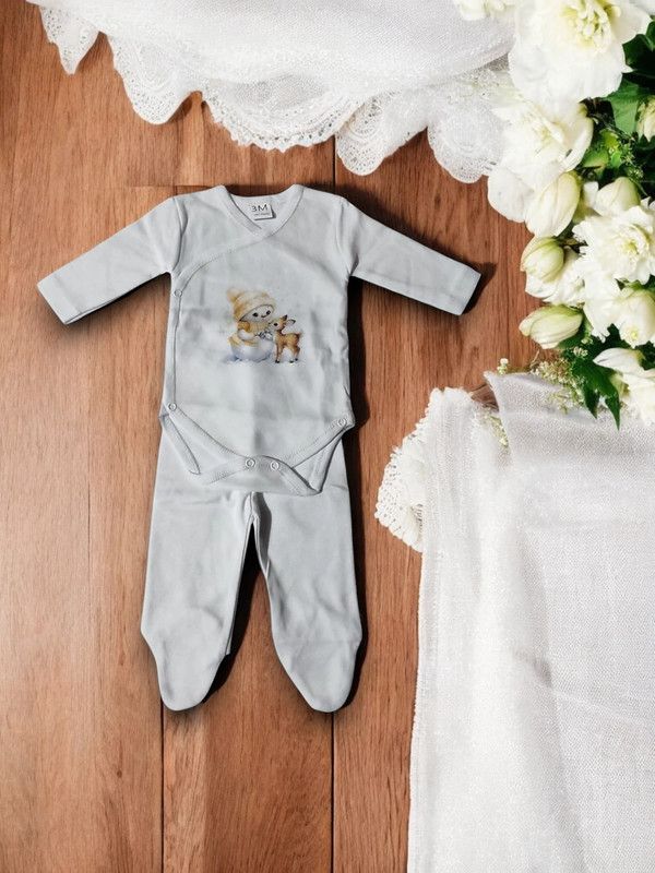 ​Baby Bodysuit with Leotard