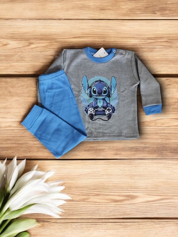 ​Stitch Pajamas with Card