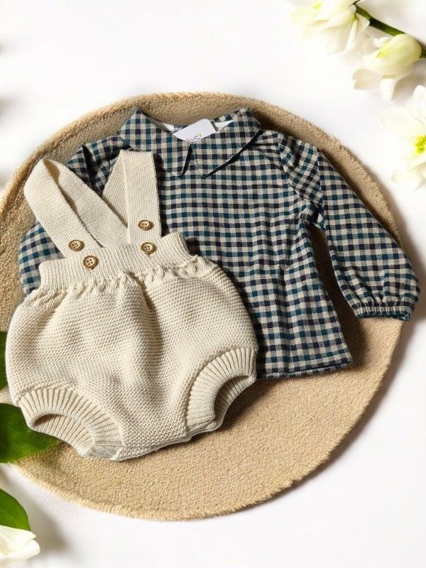 Conjunto de Bebé Menino – Fofo e Camisa