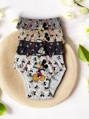 ​Pack de Cuecas para Menino  &#39;Mickey&#39; - 2/4 anos