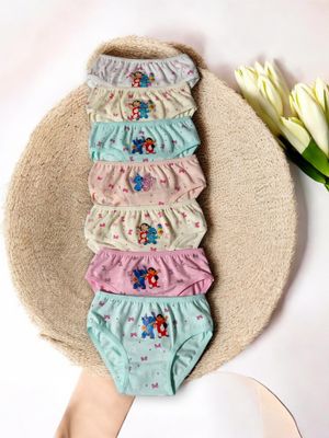 Pack de 7 Cuecas para Menina – Estampado Stitch